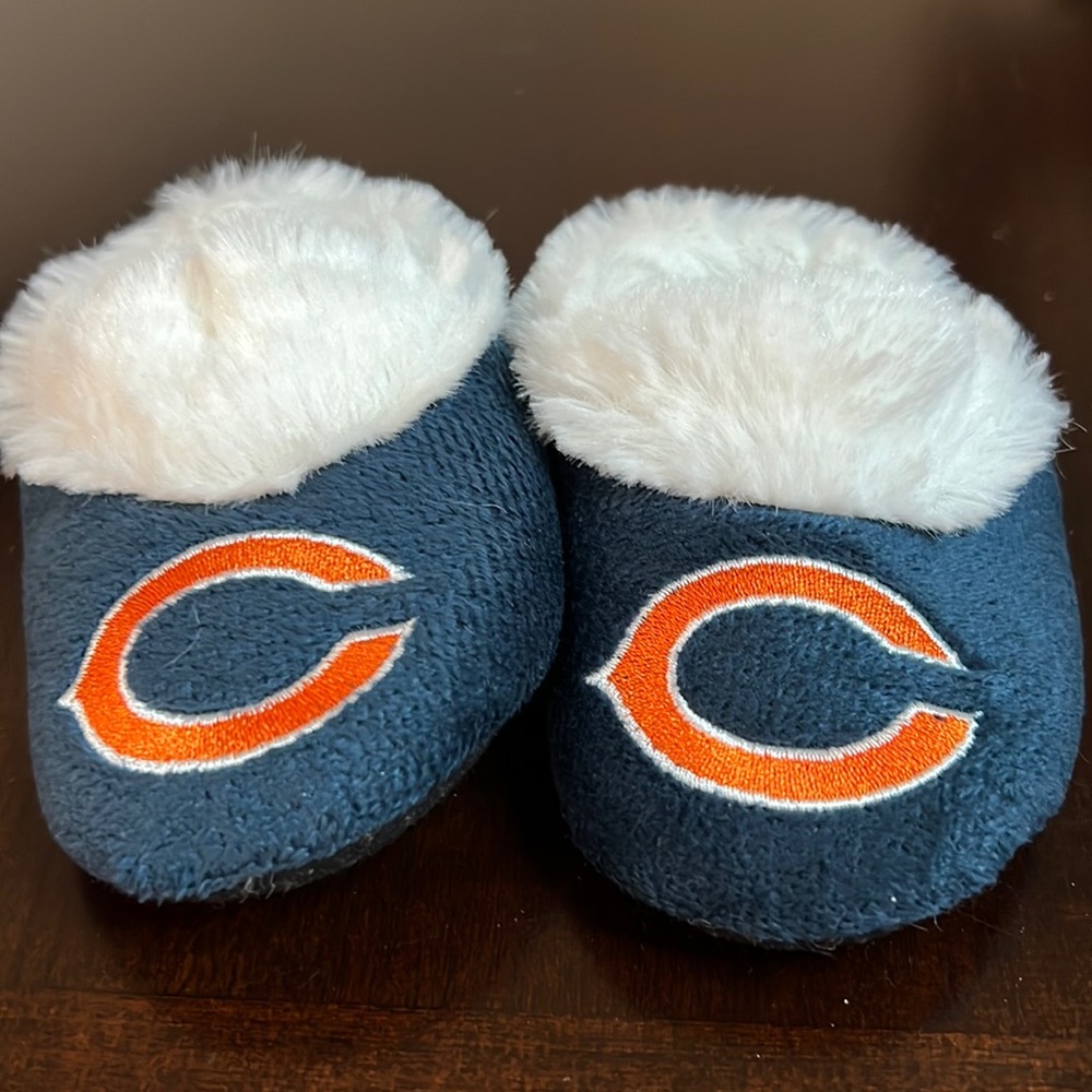 Toddler Chicago Bears Slippers